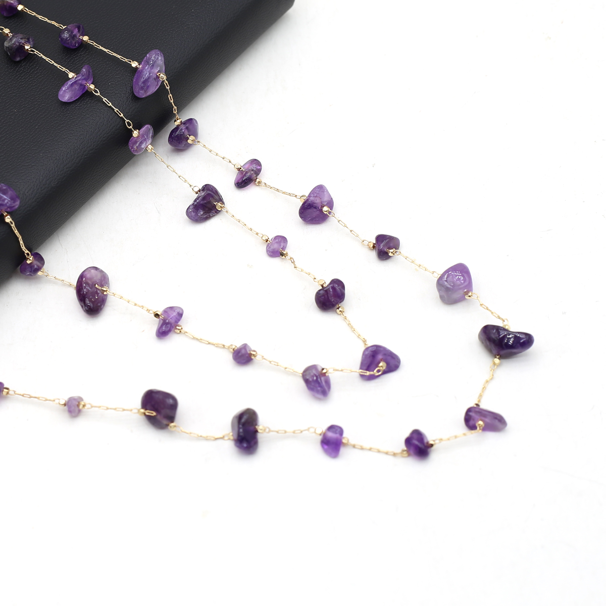 Doğal ametist taş boncuklu mod - Men Accessories All incelemesi ve fiyatı